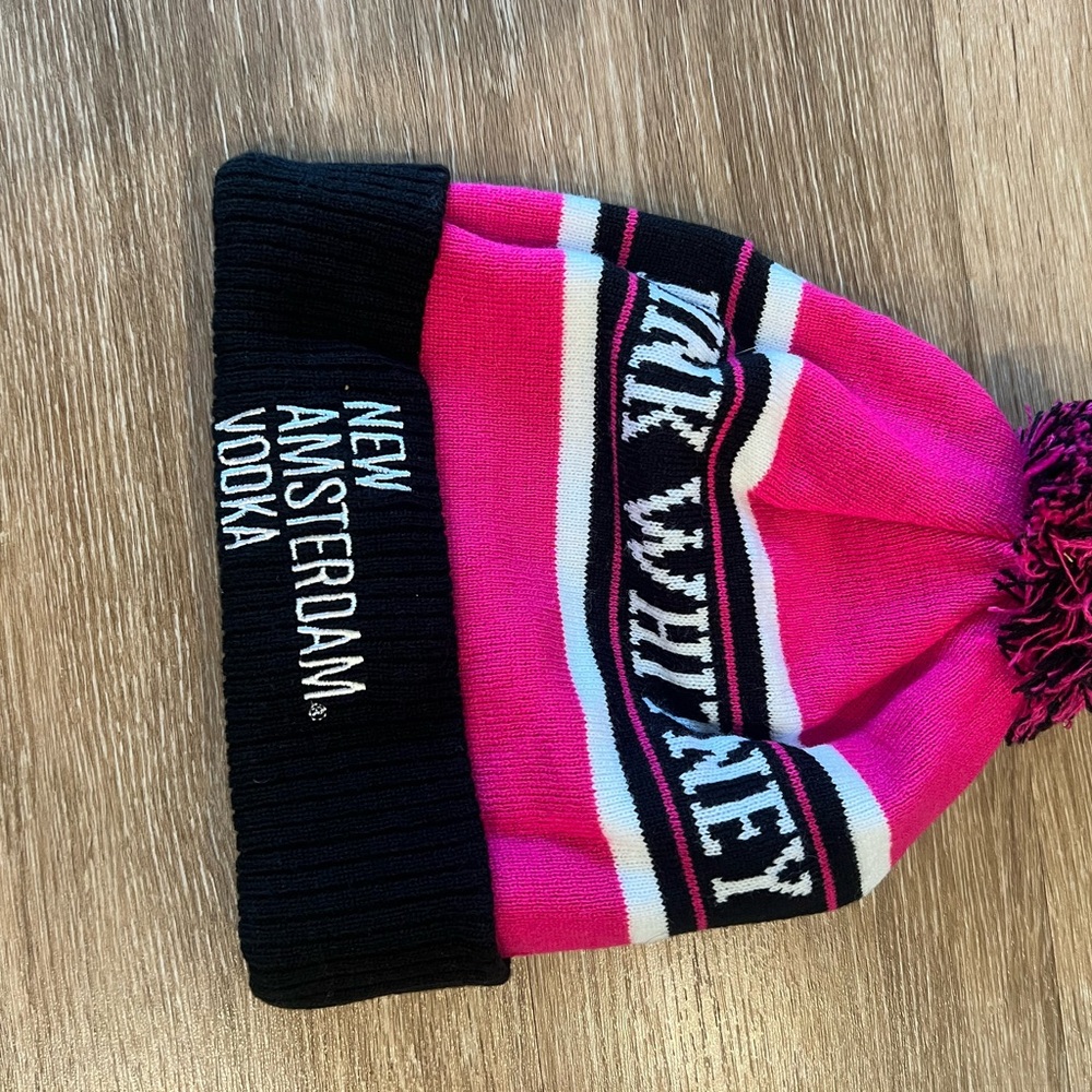 Pink Whitney ski hat winter hat